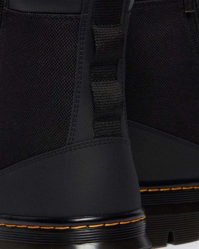 Dr Martens Combs Zip Ankelstøvler Dame Sort | DK 56OKI